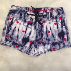 Nwot tie dye jean shorts
